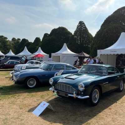Concours of Elegance Show Chicane Stand - Aston Martin Specialist