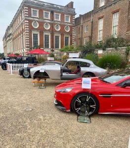 Chicane Stand at Concours of Elegance at Hampton Court 2021