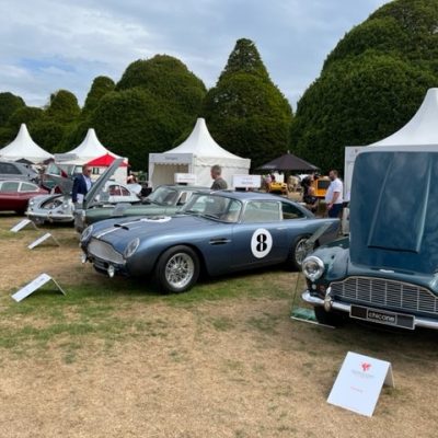 Concours of Elegance Show Chicane Stand - Aston Martin Specialist