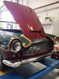 Aston Martin DB4 Convertible, full restoration by Chicane, Aston Martin Specialists, south of London