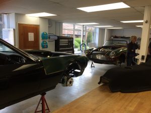 Aston Martin DBS V8, full restoration by Chicane, Aston Martin Specialists, Hampshire